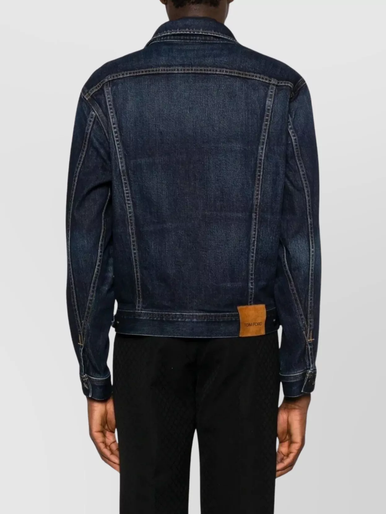 Tom Ford Denim Jacket Featuring Flap Pockets