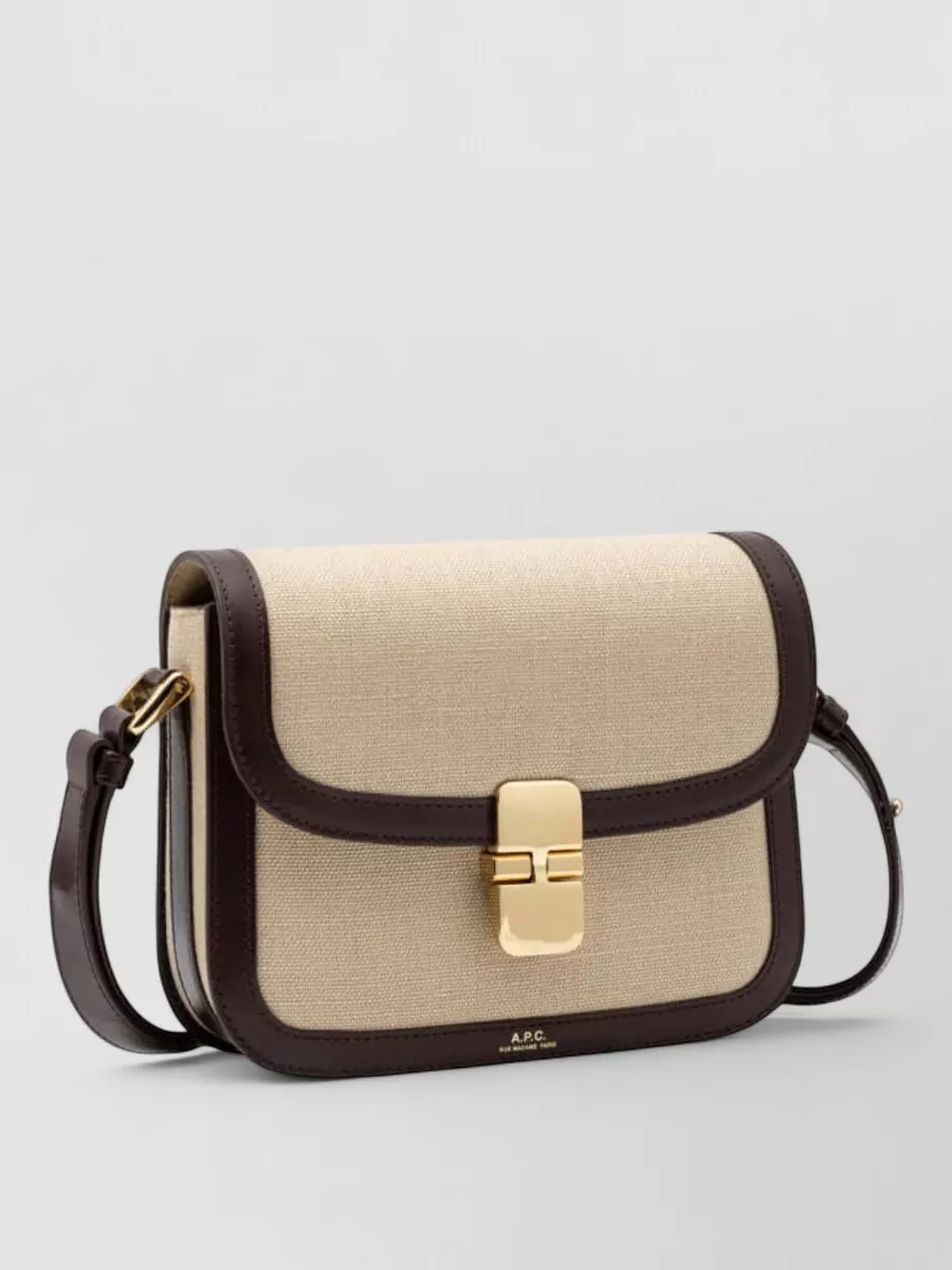 A.p.c. Grace Small Leather Shoulder Bag
