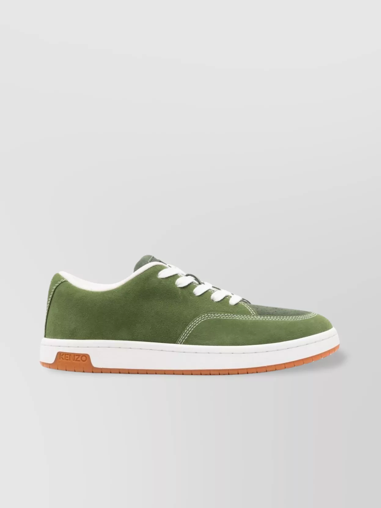 Kenzo Low Top Suede Finish Sneakers