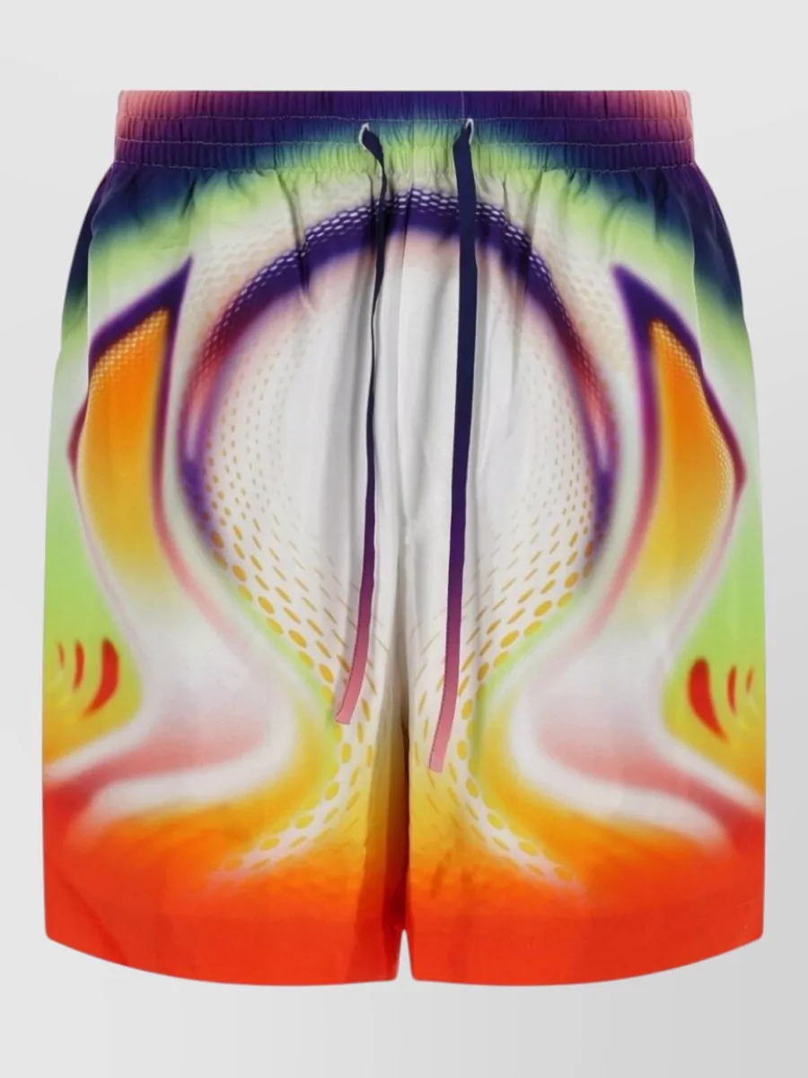 Casablanca silk deck shorts