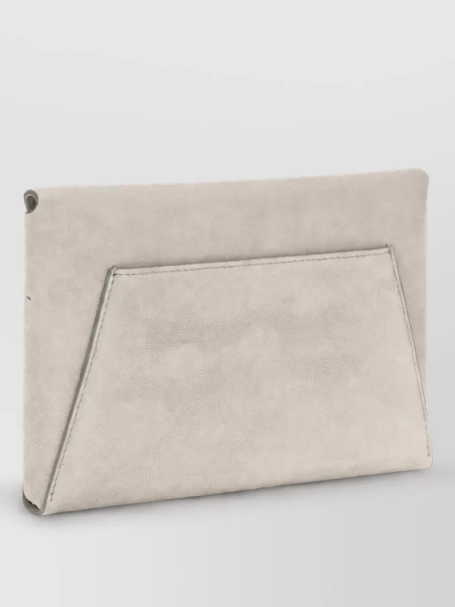 Brunello Cucinelli Calf Leather Clutch Bag