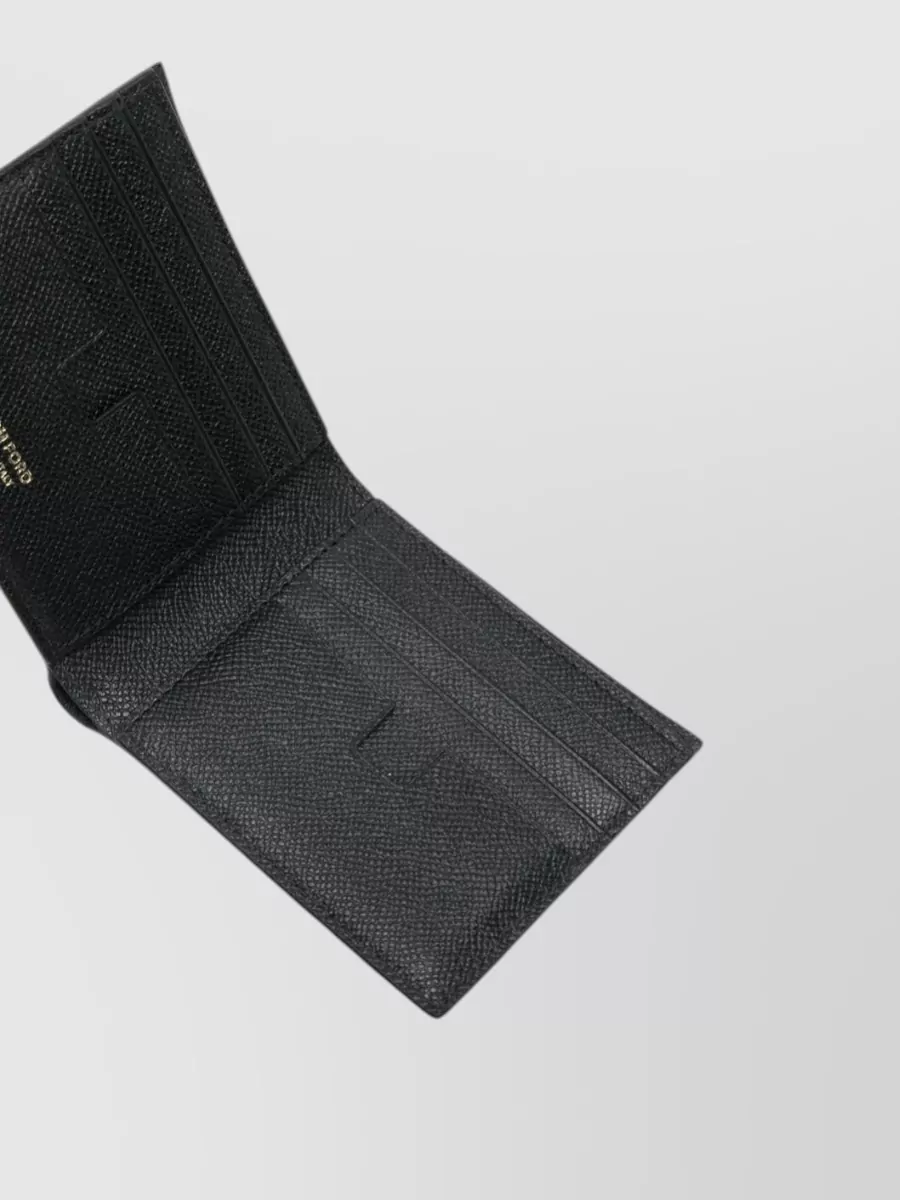 Tom Ford Grain Leather Bifold Wallet