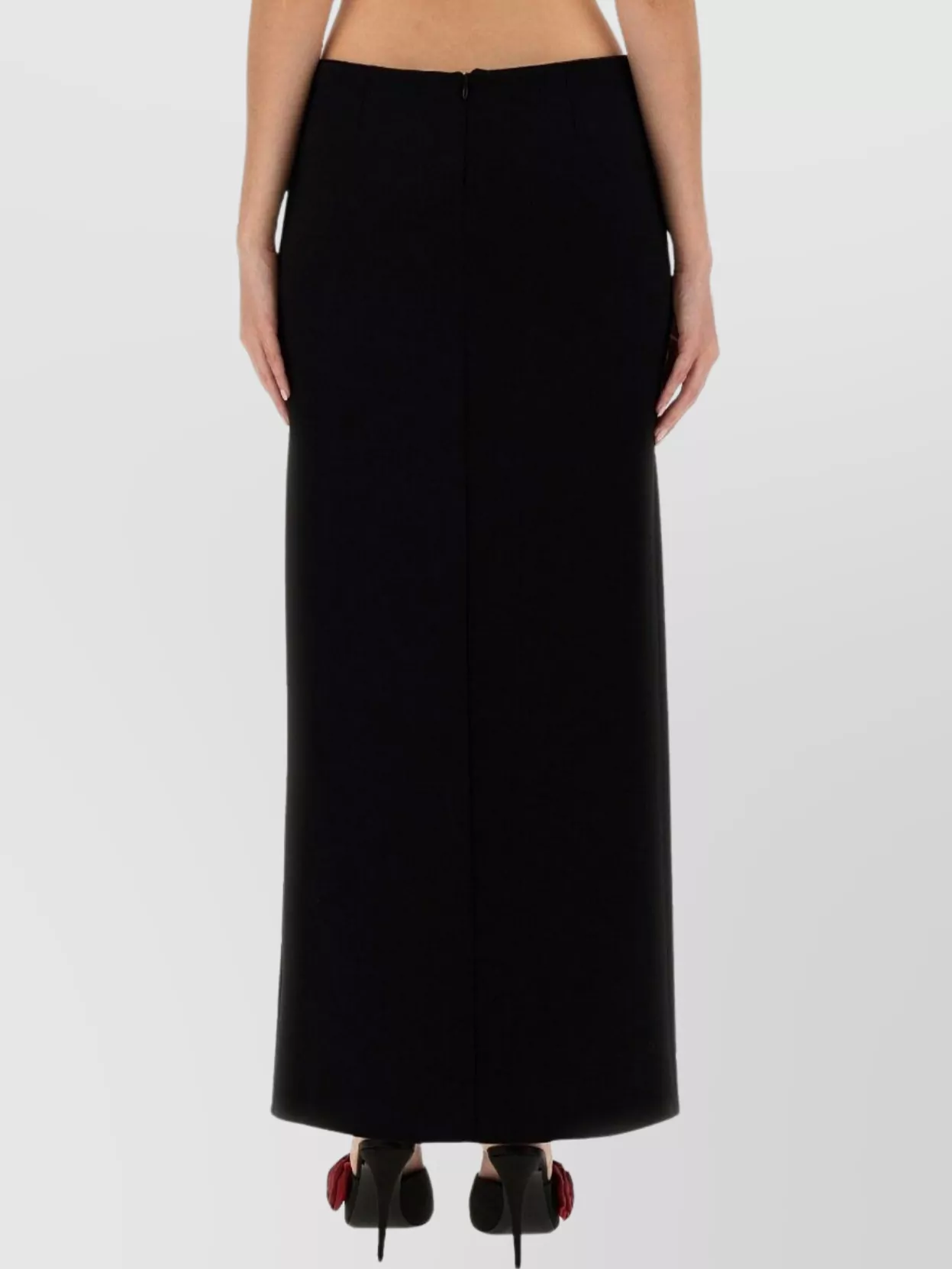 Magda Butrym Long Skirt In Black