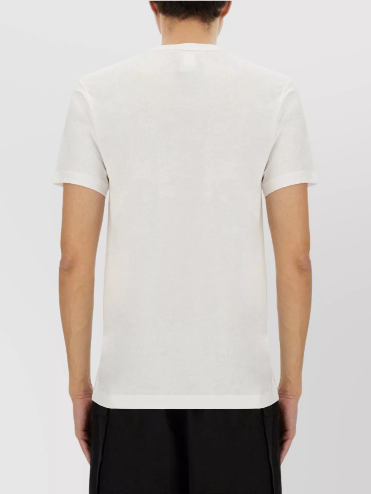 Comme Des Garçons Logo Crew Neck T-Shirt