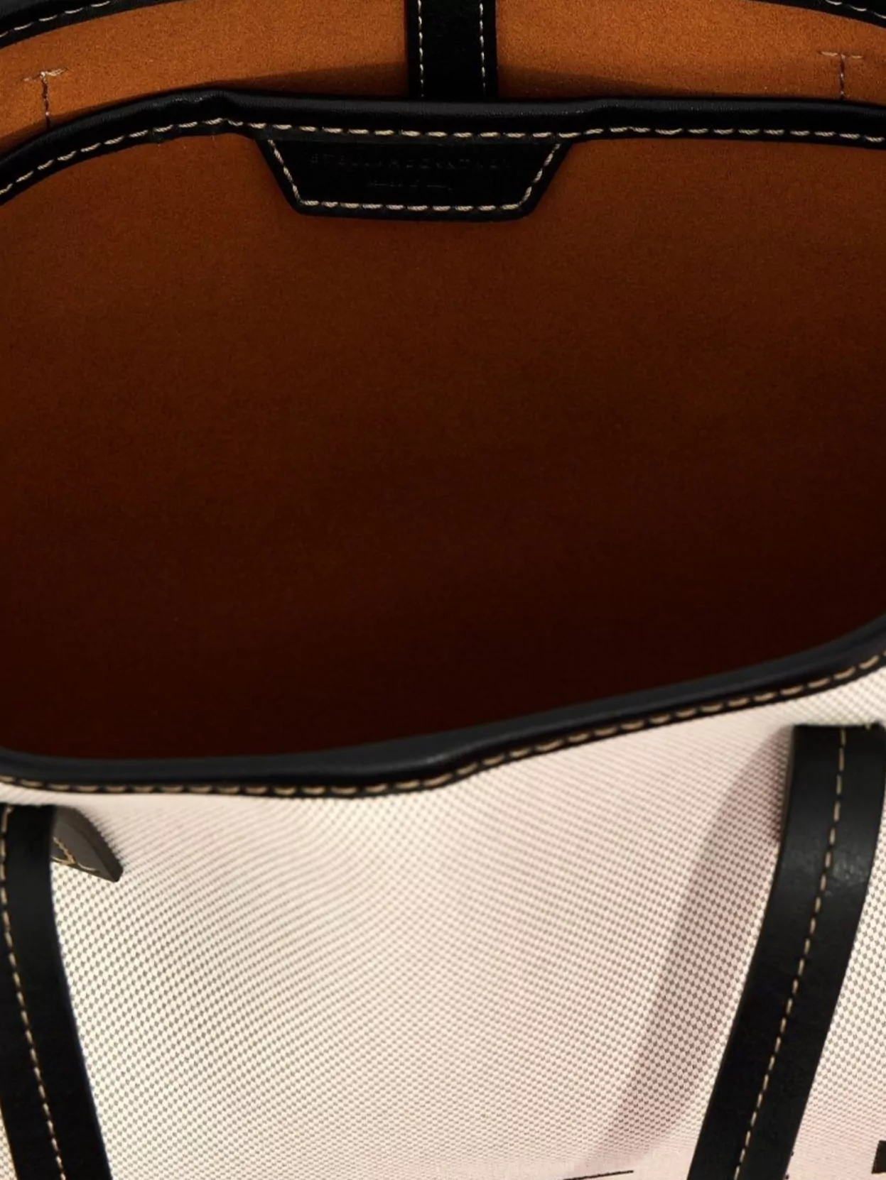 Stella Mccartney Stitching Tote Bag Handles