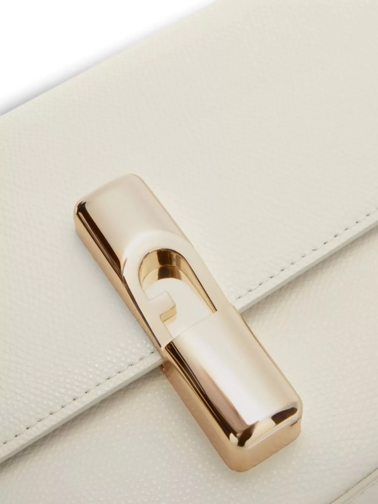 Furla Hammered Leather Crossbody Bag