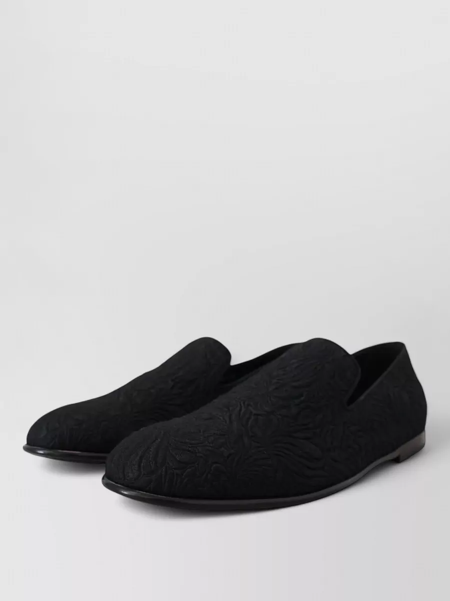 Dolce&Gabbana Floral-Jacquard Slippers