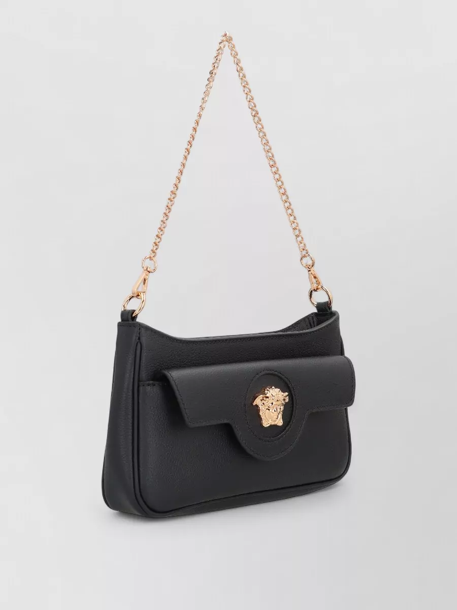 Versace Medusa Mini Leather Crossbody Bag