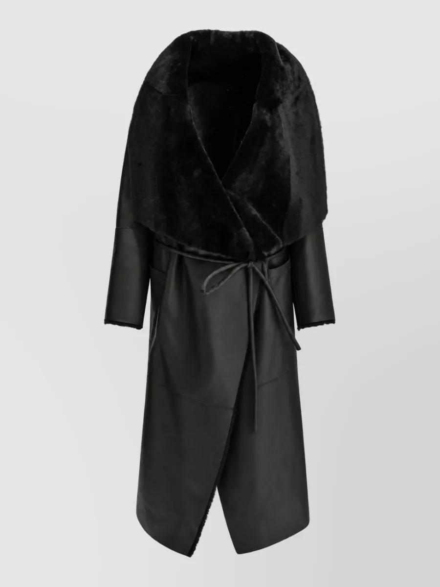 Blancha Leather Coat