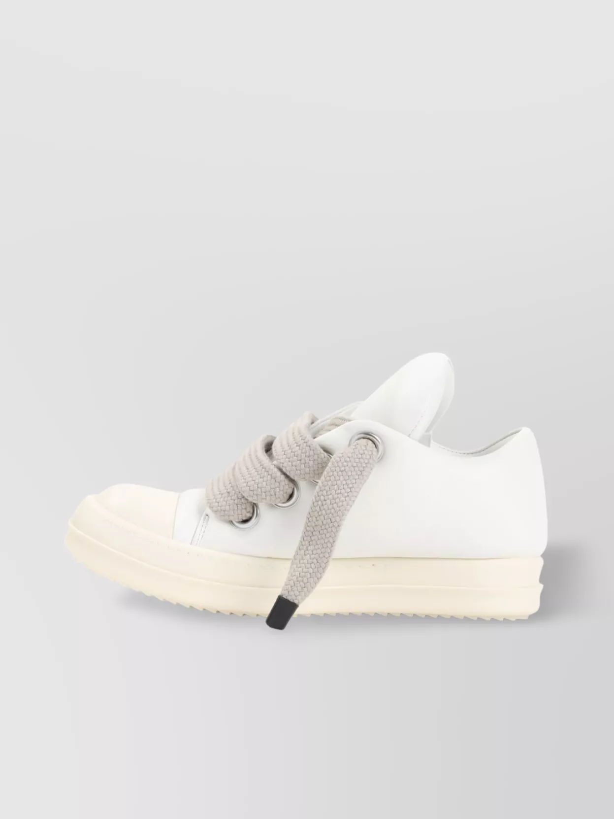 Rick Owens Oversized Tongue Low Top Sneakers