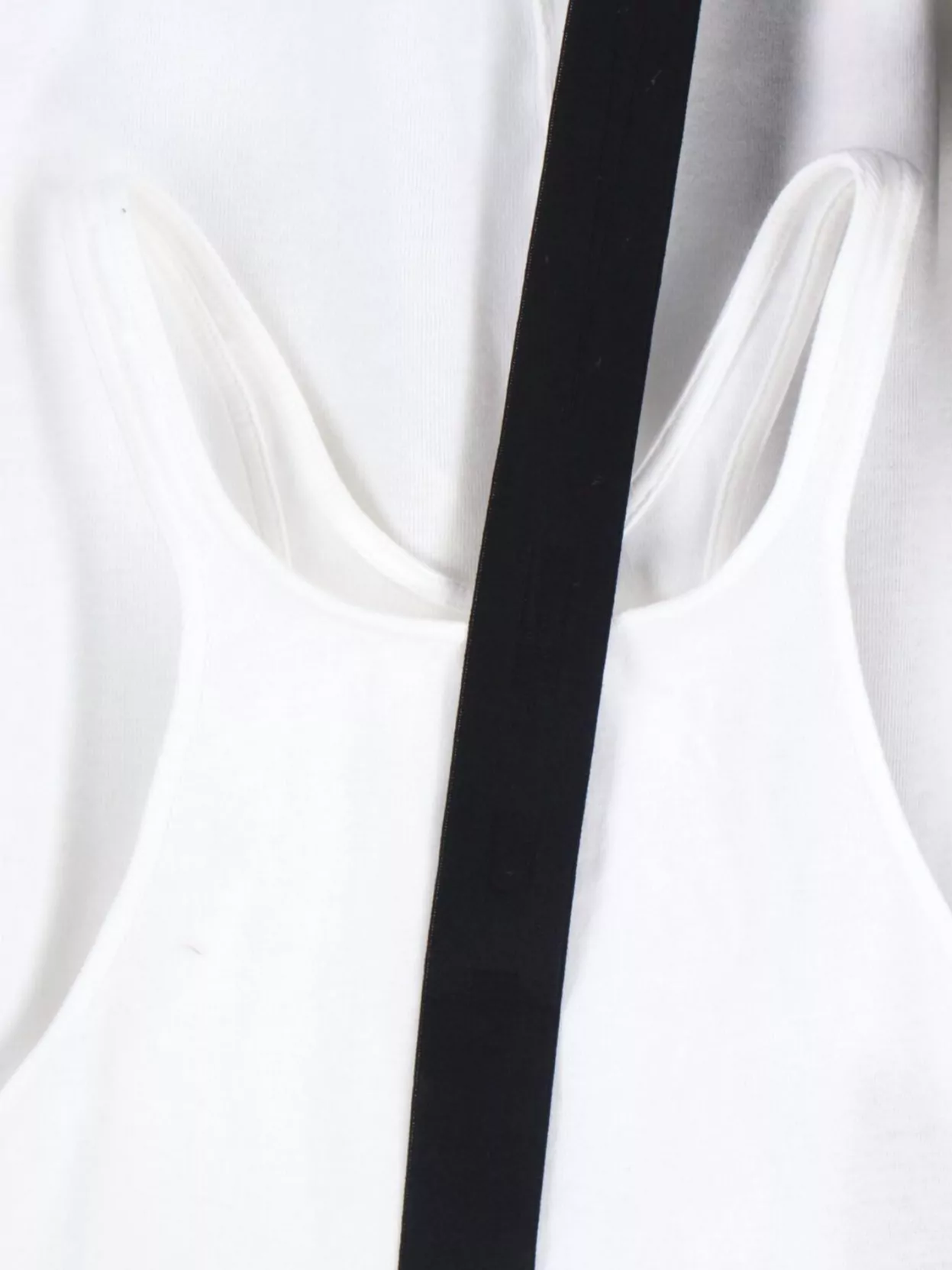 Rick Owens Drkshdw Asymmetric Racerback Sleeveless Top Design