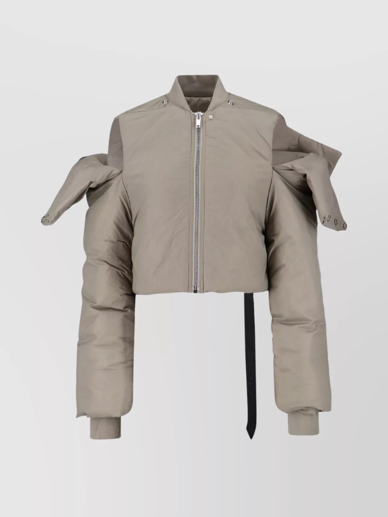 Rick Owens Drkshdw Comfortable Long Sleeve Padded Jacket In Gray