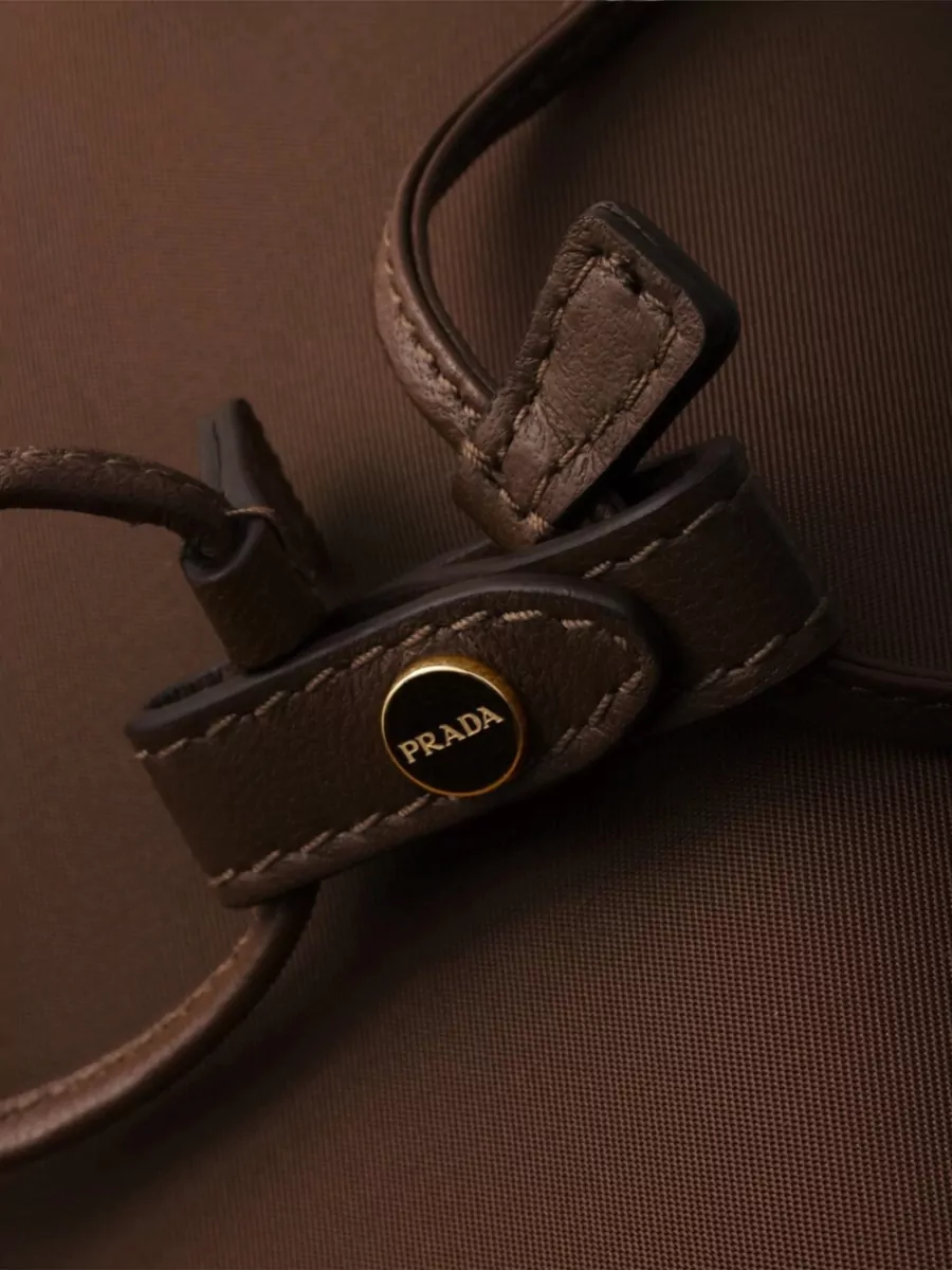 Prada Bucket Recycled Polyamide Bucket Bag