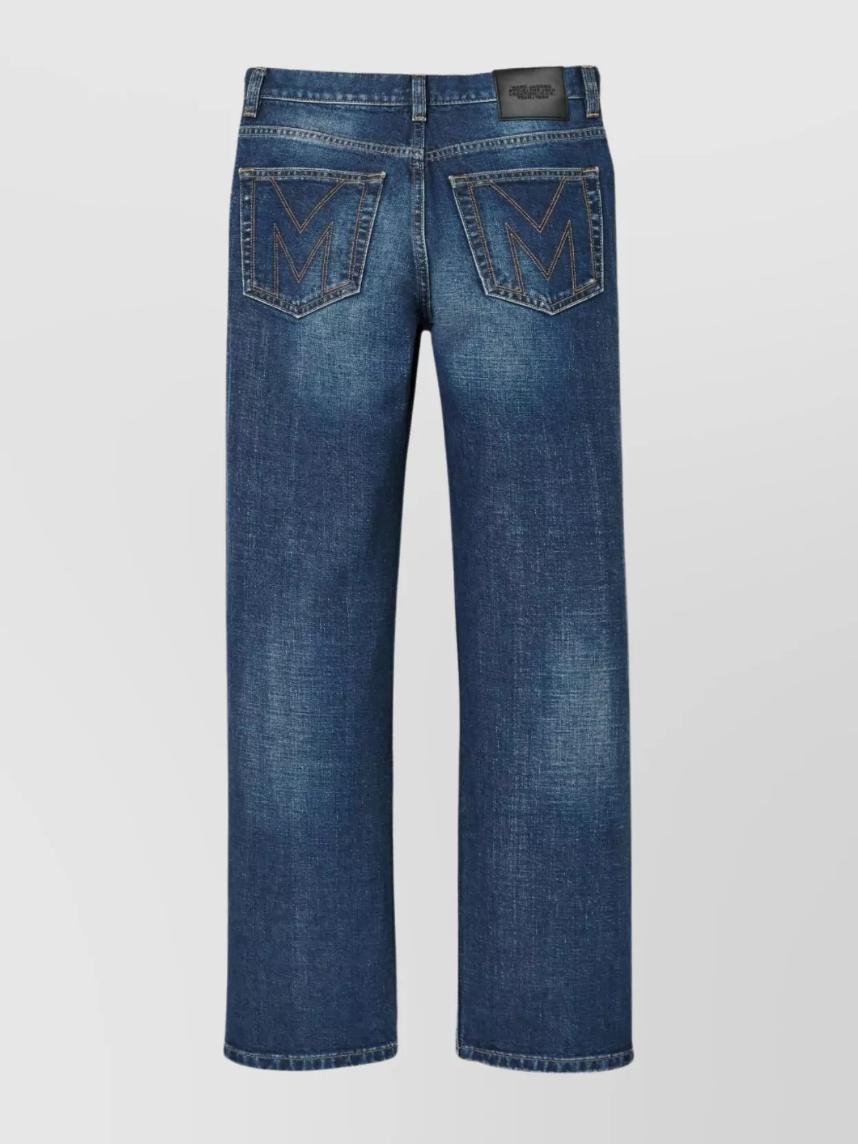 Marc Jacobs Belt Loops Five-Pocket Style Faded Effect