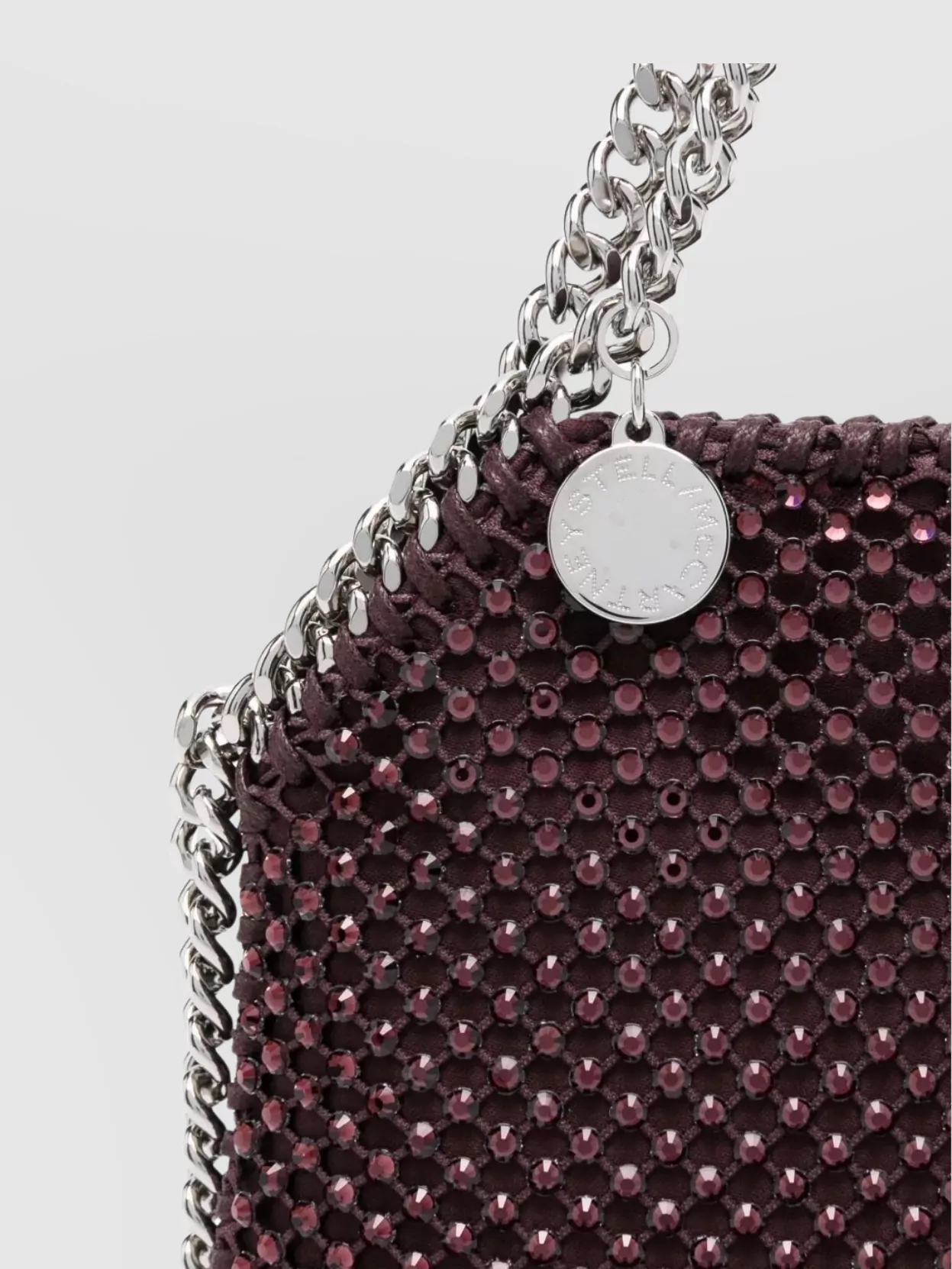 Stella Mccartney Falabella Chain-Link Shoulder Strap Embellished Bag