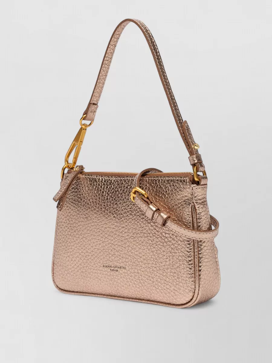 Gianni Chiarini Brooke Shoulder Bag Adjustable Strap Hardware