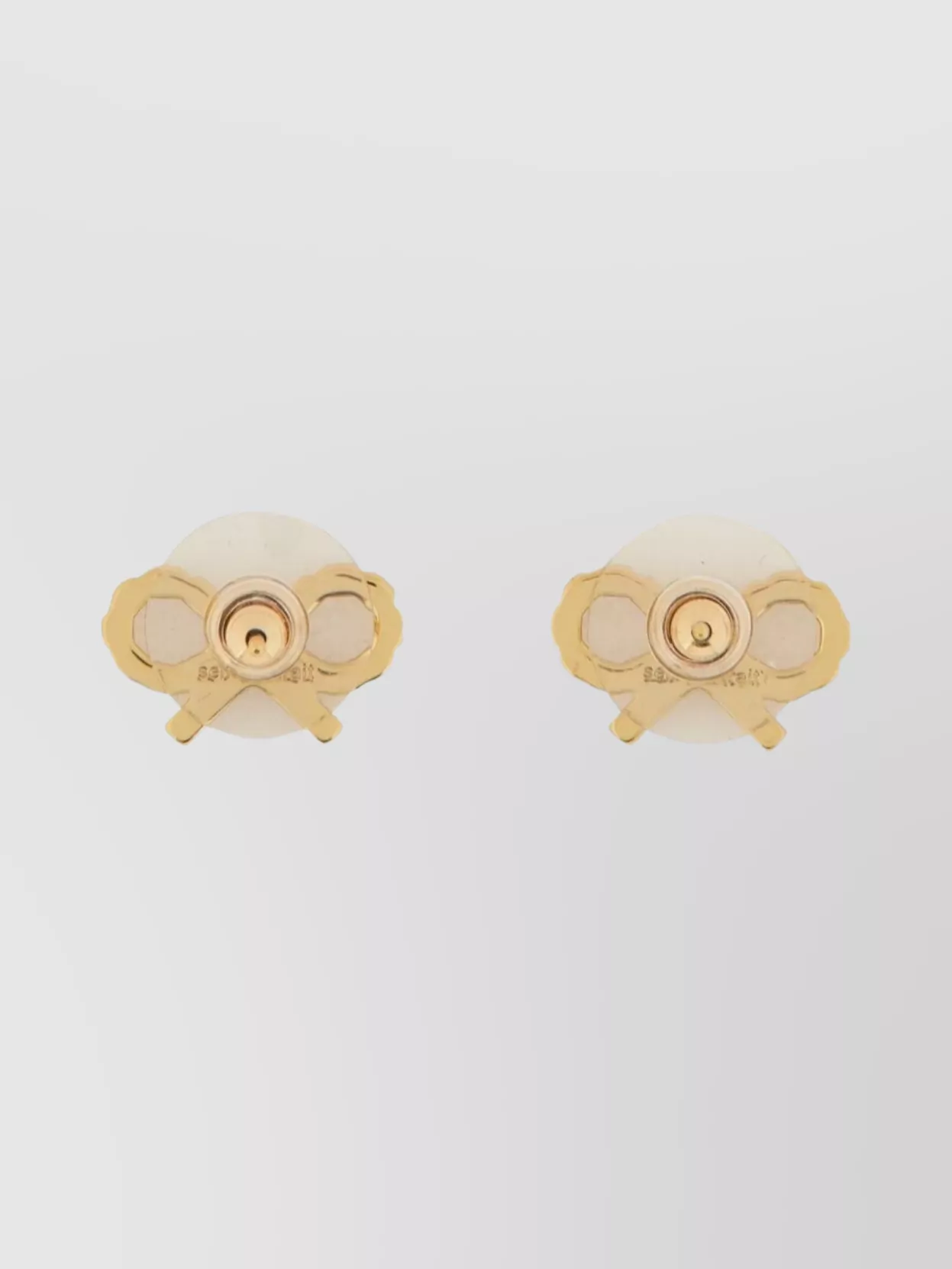Self-Portrait Crystal-Embellished Bow Earrings