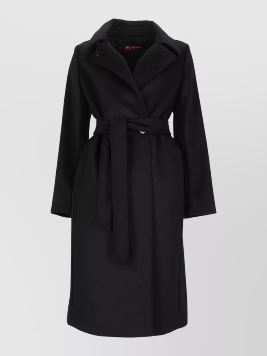 Max Mara wool wrap coat