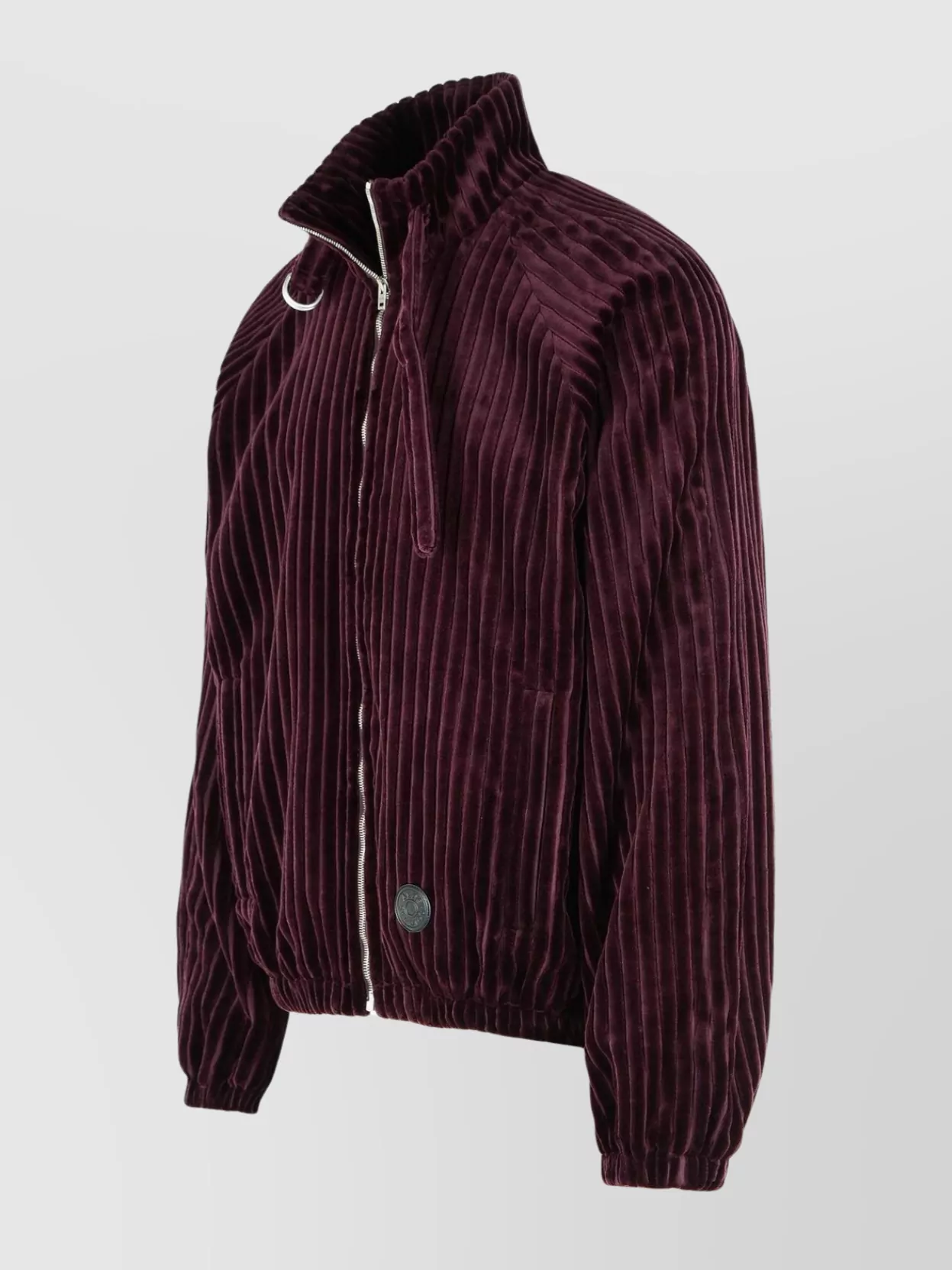 Acne Studios Bomber Jacket With Elastic Cuffs And Front Pockets
