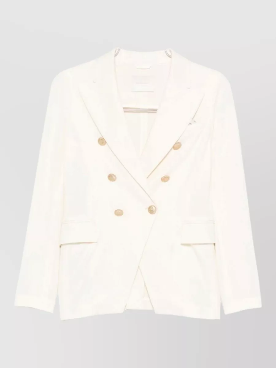 Circolo 1901 Cotton Double-Breasted Blazer