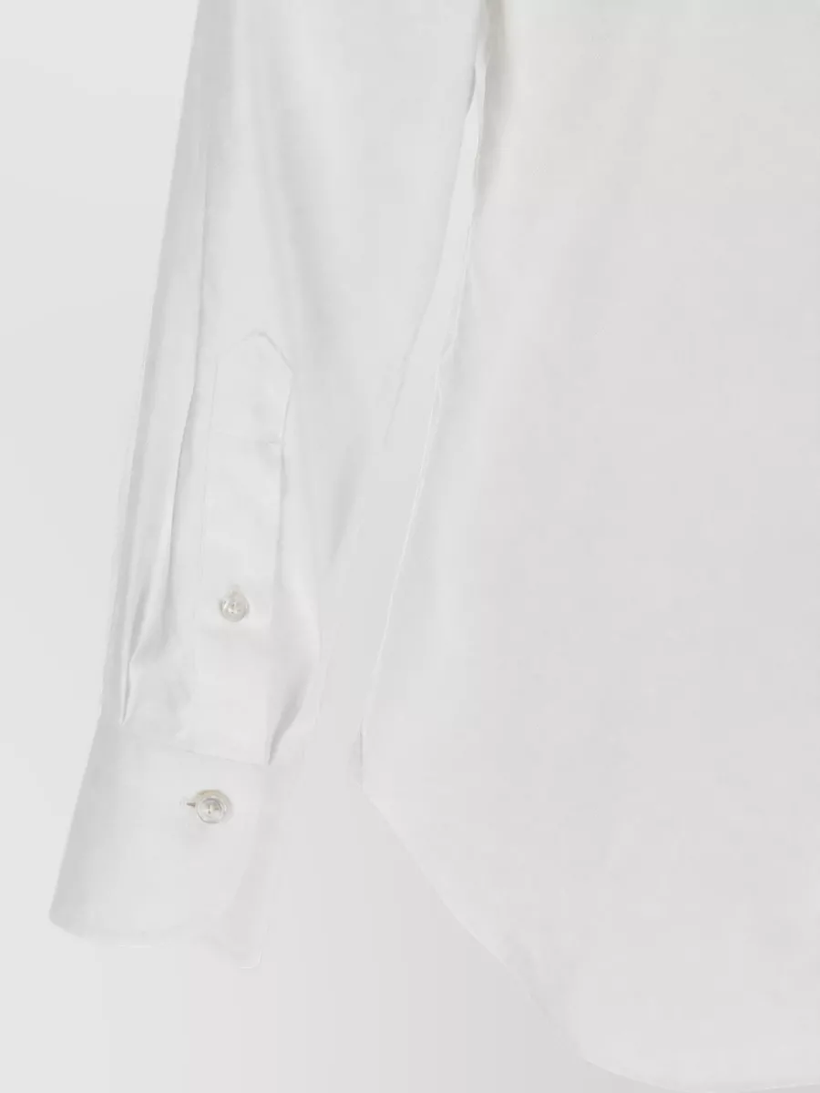 Finamore Cotton Long-Sleeve Shirt