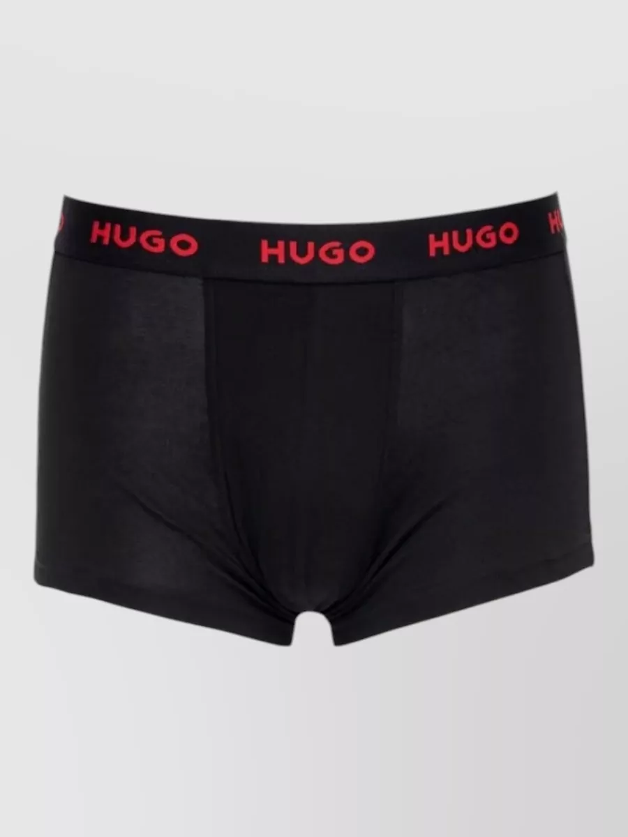 Hugo Boxer Shorts Tri Pack Elastic Waistband