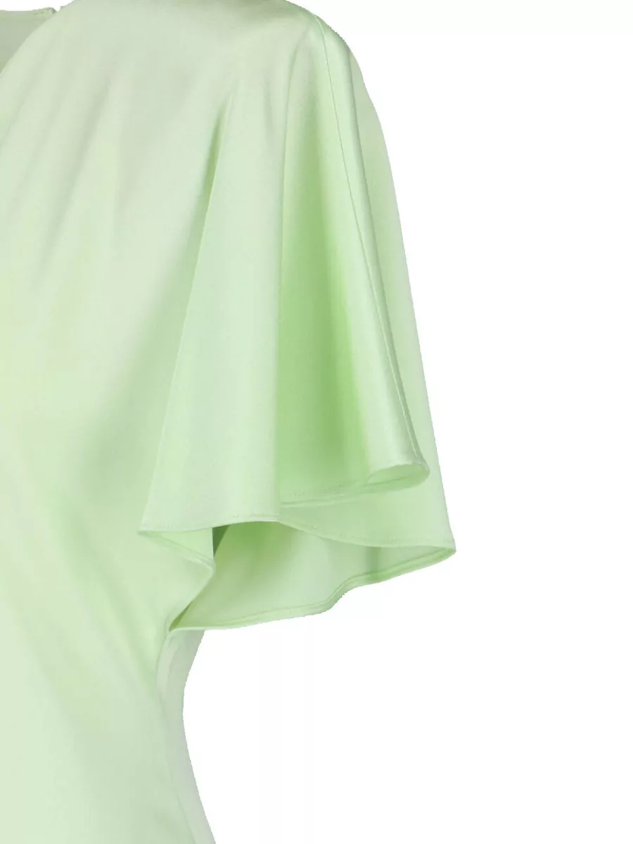 Stella Mccartney Satin Midi Dress