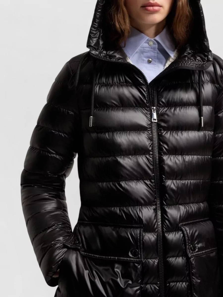 Moncler Jasmin Short Down Hooded Jacket