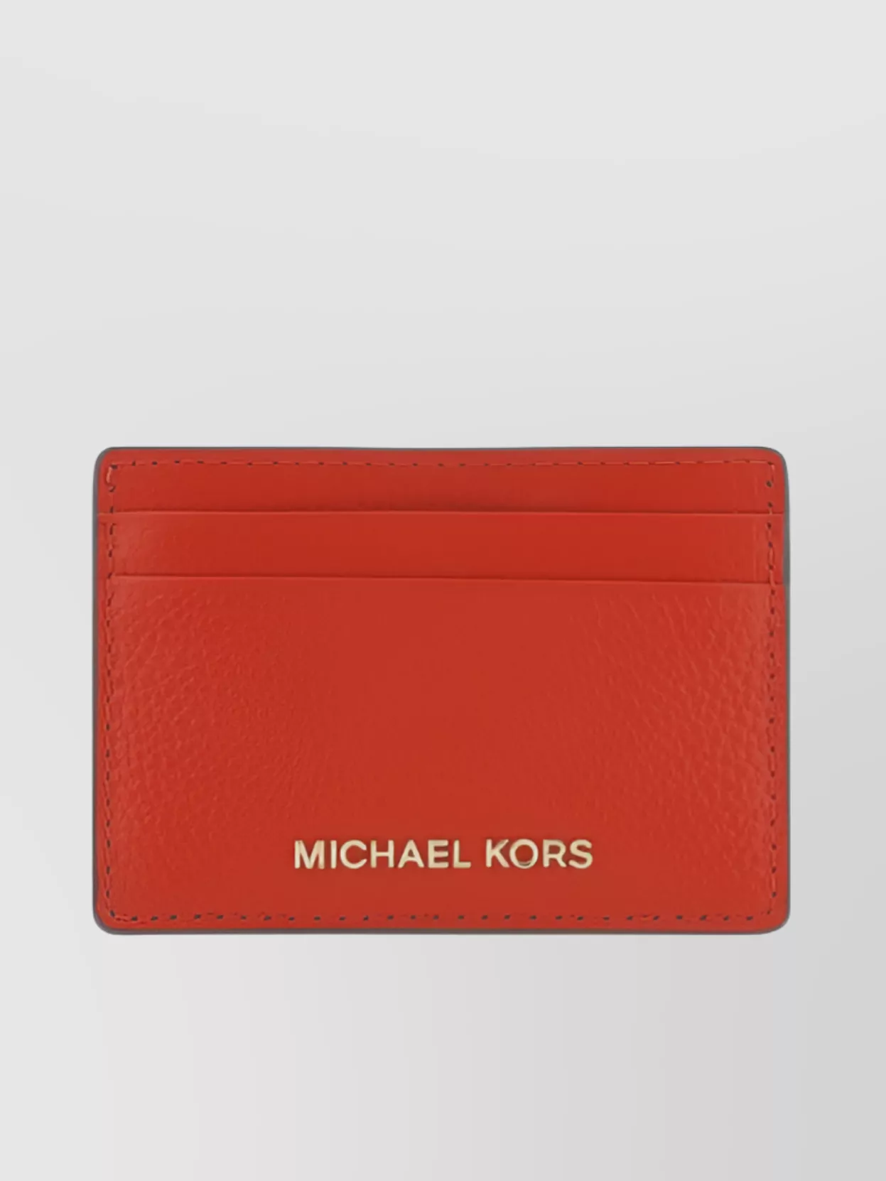 Shop Michael Kors Traveler Leather Card Holder