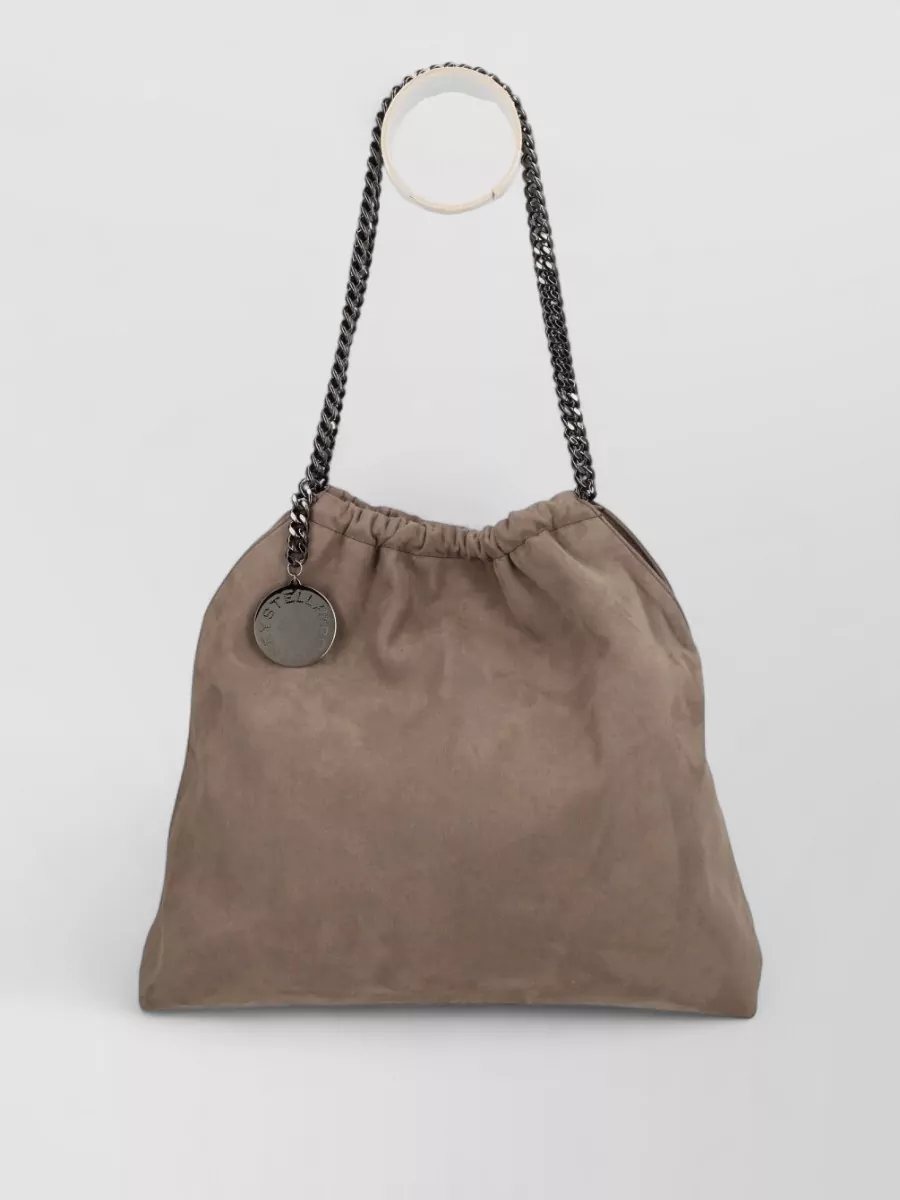 Stella Mccartney falabella mini faux suede tote bag