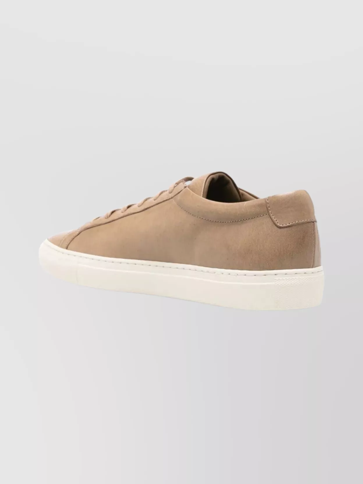 Common Projects Sneakers With Contrast Sole And Round Toe