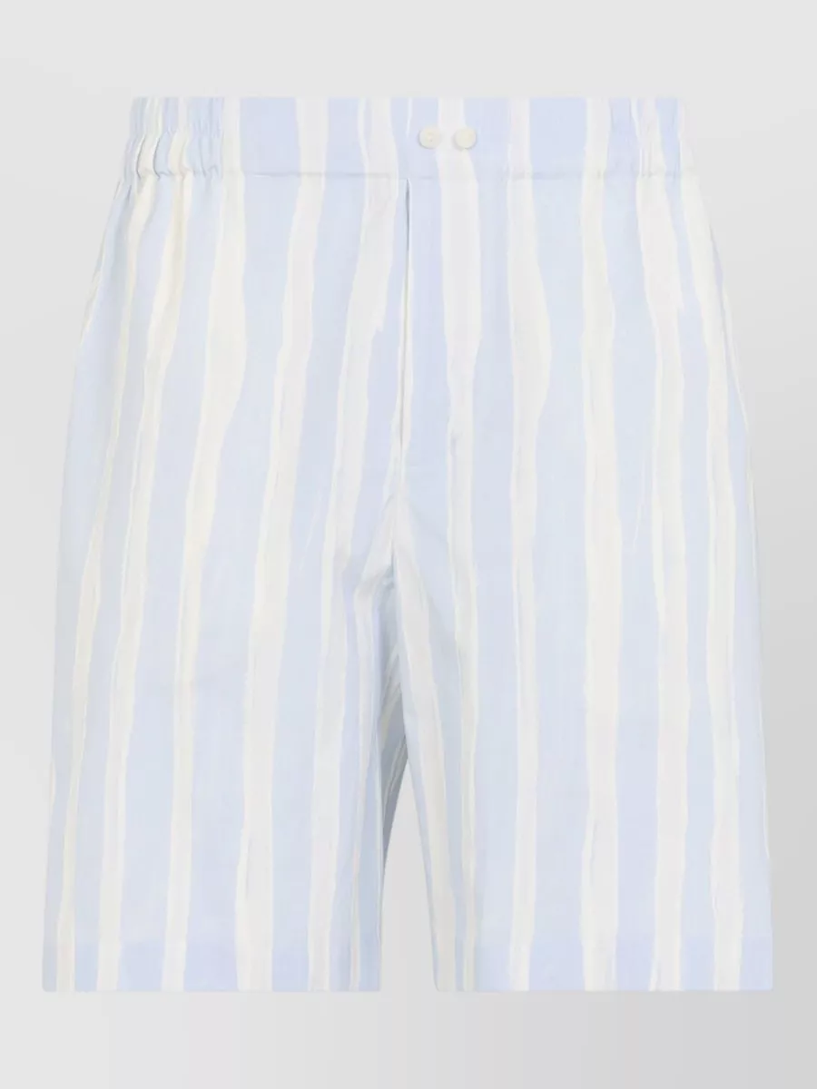 Jacquemus striped relaxed-fit chino shorts