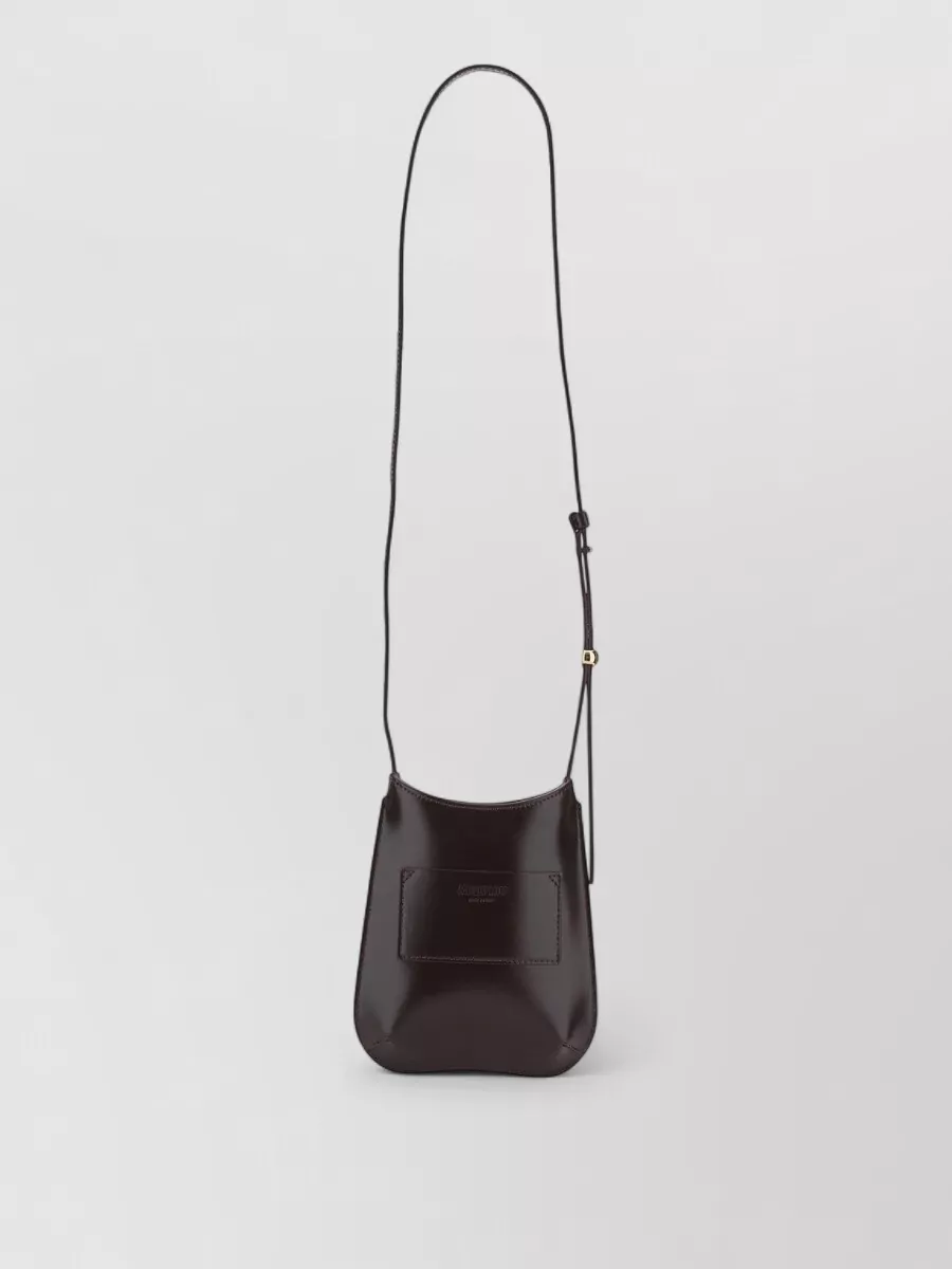 Jacquemus Le Bisou Phone Pouch Leather Shoulder Bag