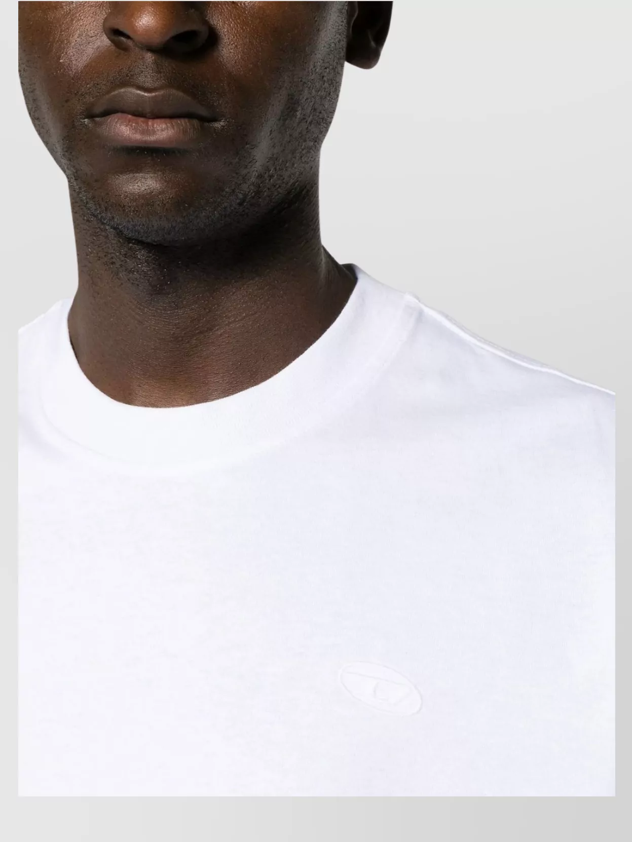 Diesel Graphic Back Print Crew Neck T-Shirt