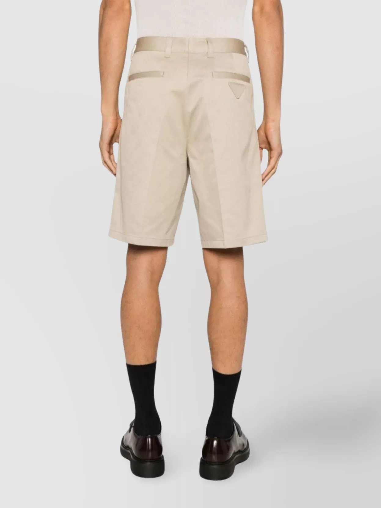 Prada Wide-leg Chino Shorts
