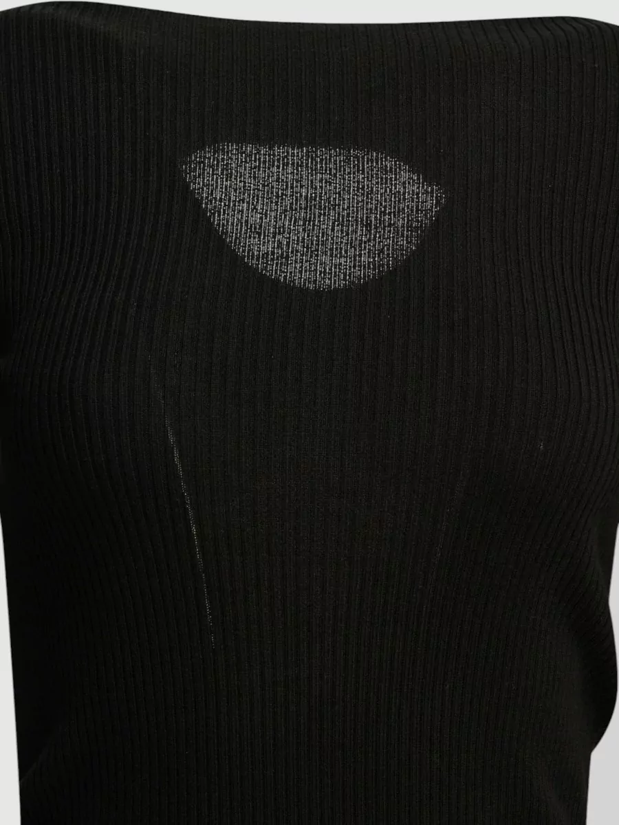 Rick Owens Ribbed Knitted Tank Top