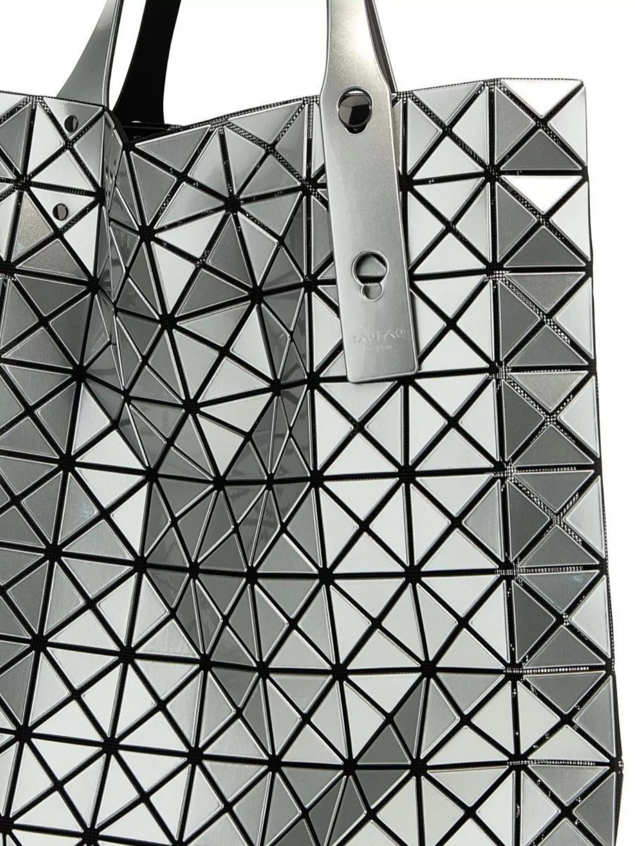 Bao Bao Issey Miyake Geometric Design Tote Bag With Dual Handles