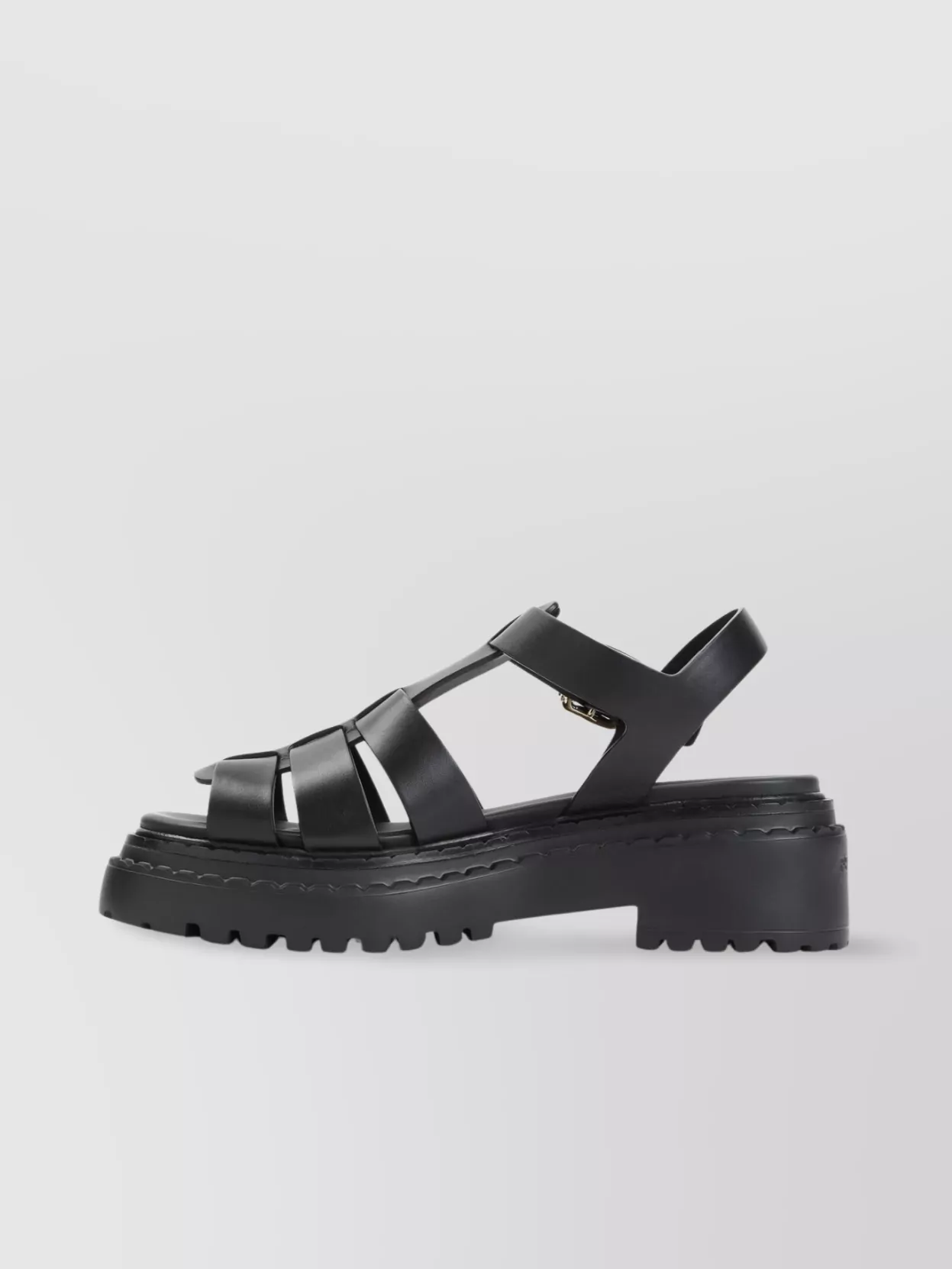 Prada Chunky Sole Multi-Straps Sandals