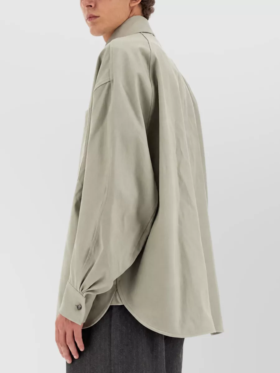 Bottega Veneta Cotton Twill Overshirt