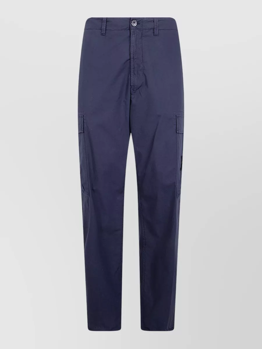 Stone Island cotton slim-fit trousers