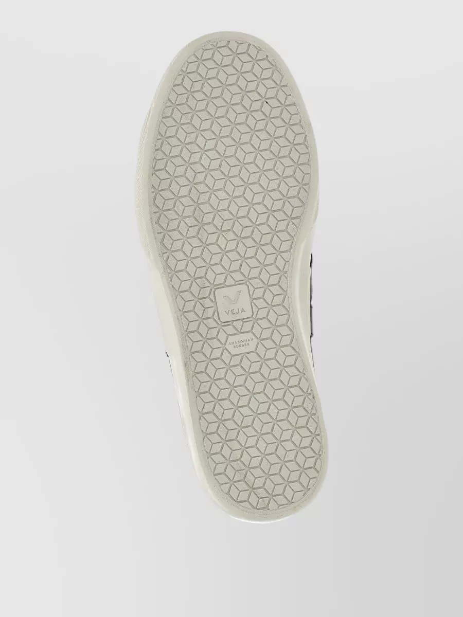 Veja Leather Low Top Lace-Up Sneakers