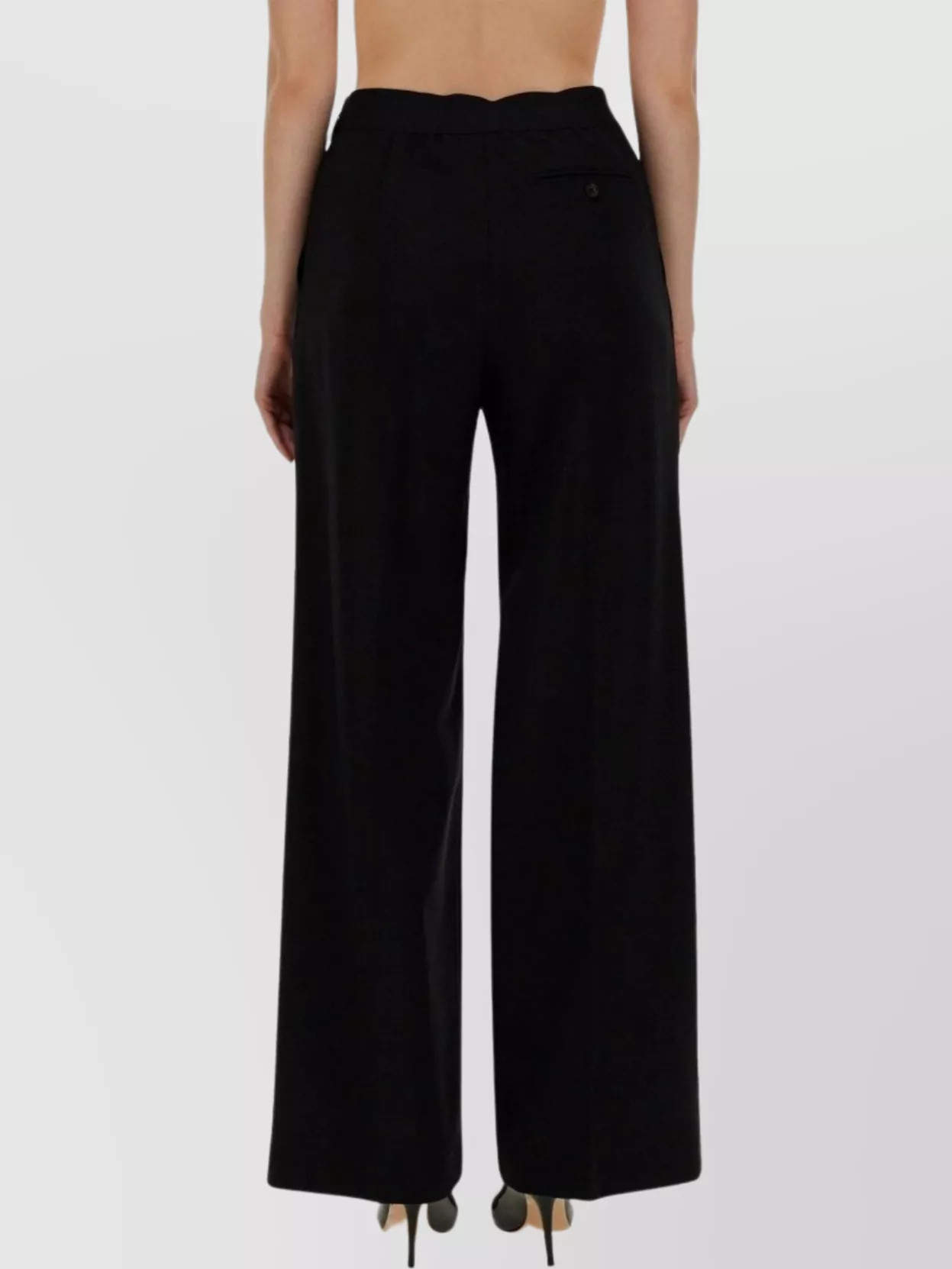 Msgm Wide Leg Trousers Featuring Pockets