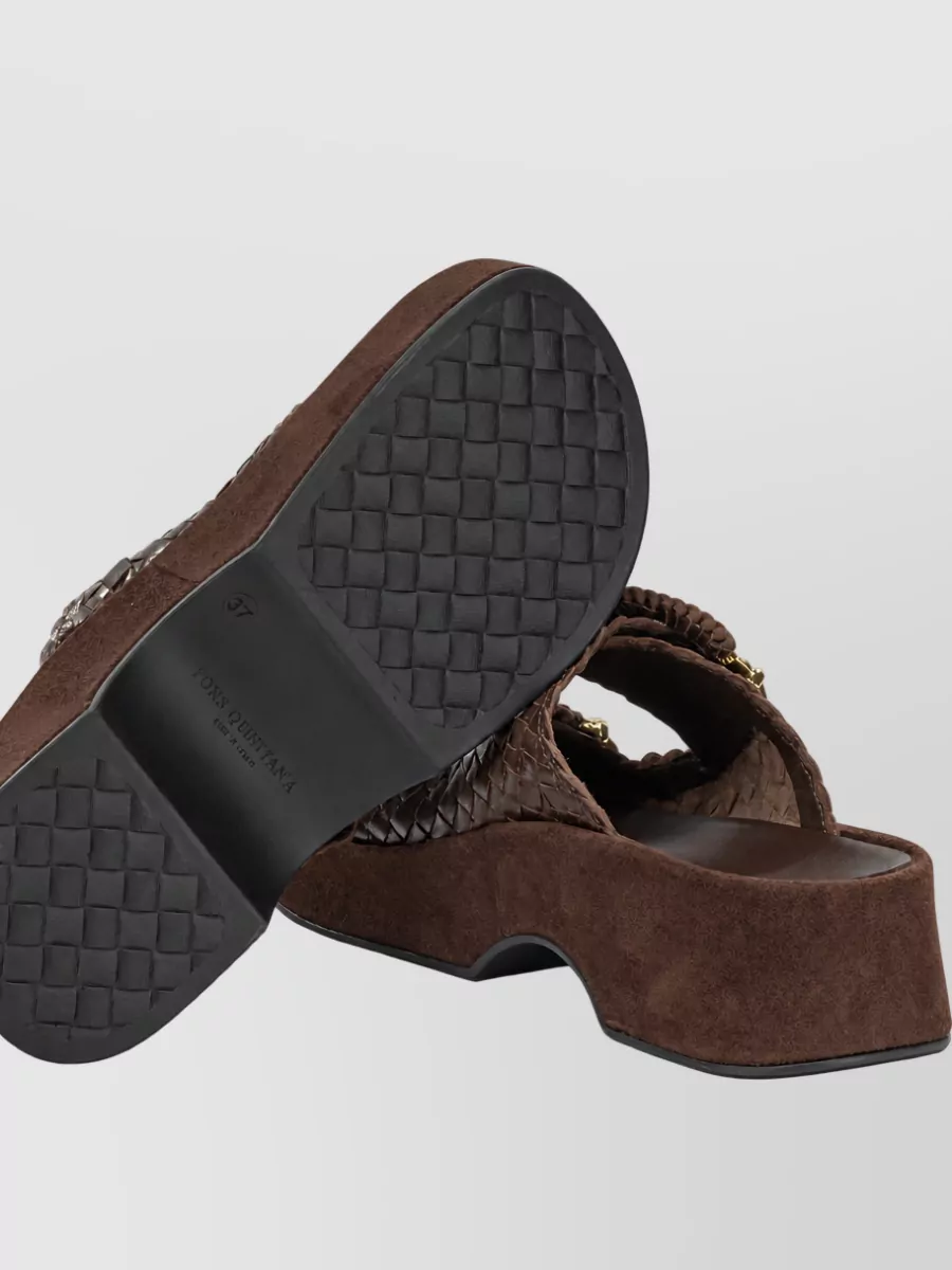 Pons Quintana Leather Slides