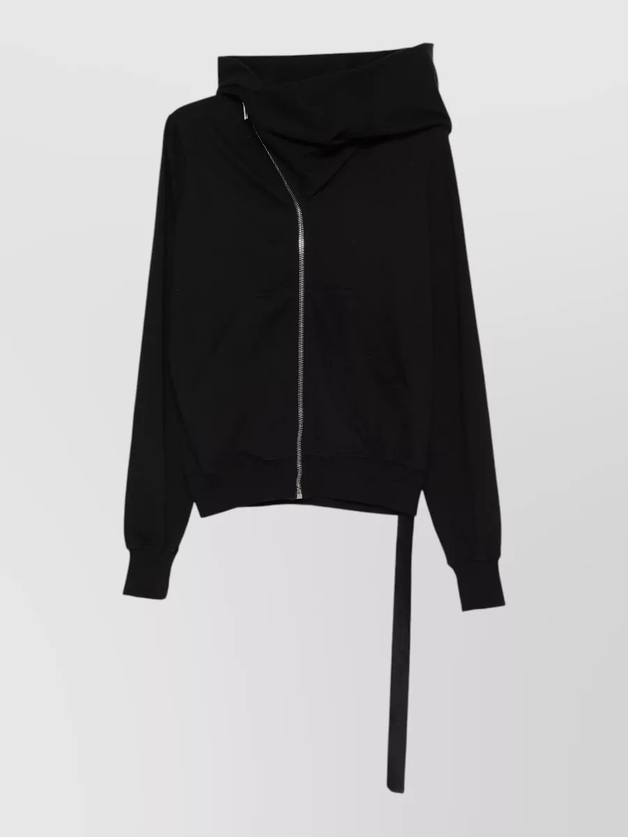 Rick Owens Drkshdw Cotton Zip-Up Hooded Jacket