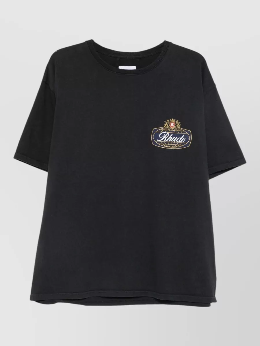 Rhude cotton printed short-sleeve t-shirt