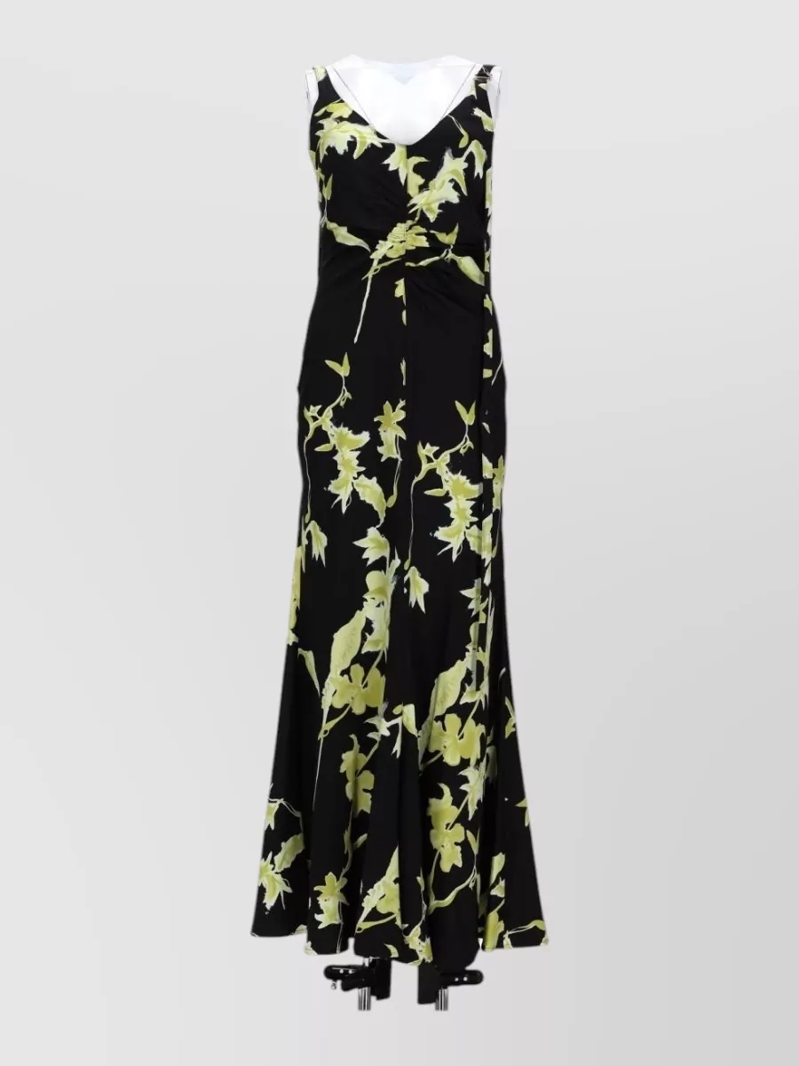 Sportmax viscose maxi dress