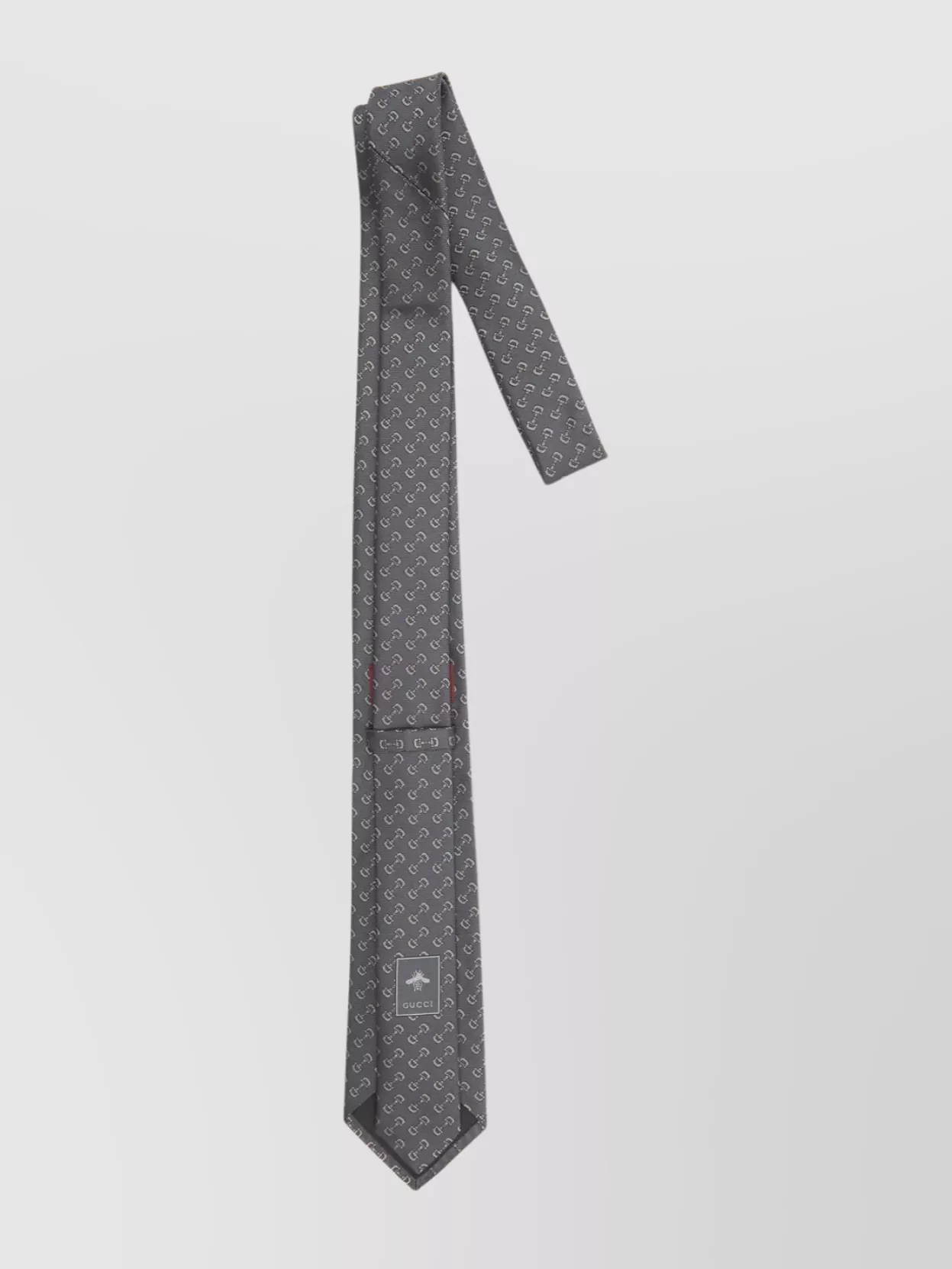 Gucci Men Tie With Horsebit