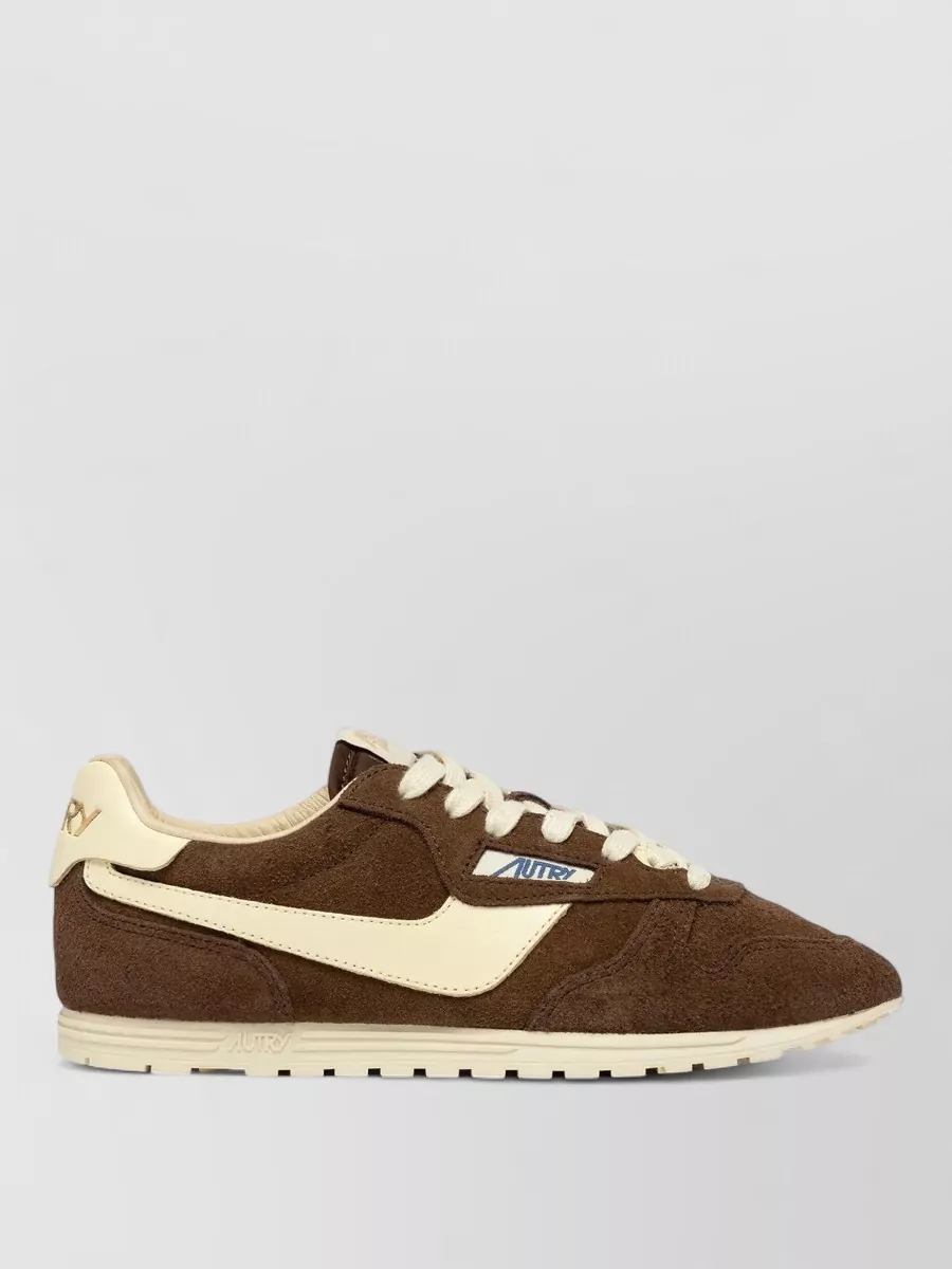 Autry Windspin Sneakers Suede Contrast Panels