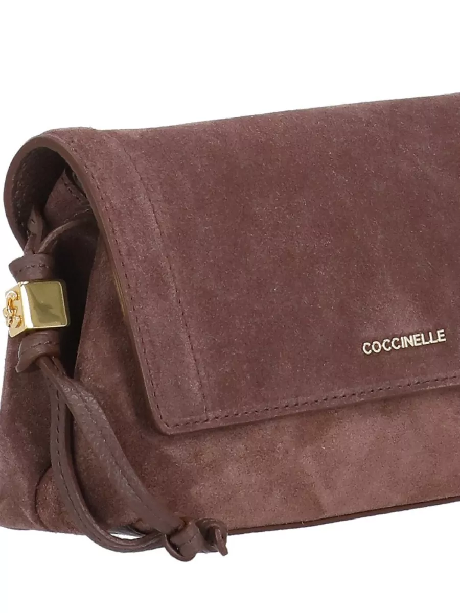 Coccinelle Suede Shoulder Bag