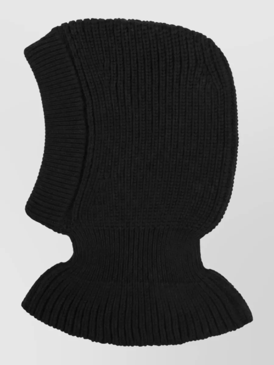 Lemaire wool fine-knit hood